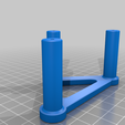 Teil1_250gr.png Solder Spool Holder (250gr/500gr) with Wall Bracket