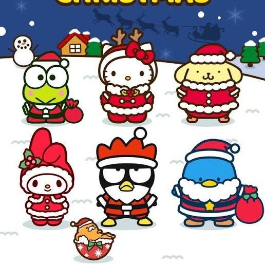 HELLO KITTY FRIENDS christmas 3D model