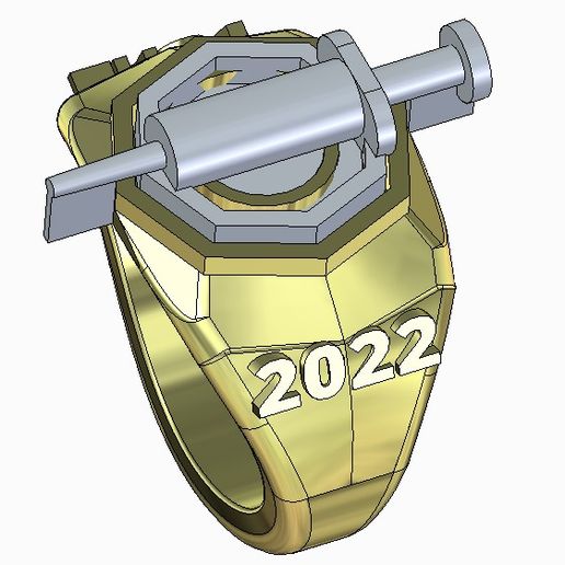 NURSING RING 3D model