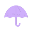 Paraguas M M2 5cm.stl Umbrella Mini Umbrella Cookie Cutter M1