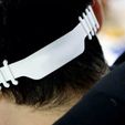 2222.jpg Free STL file Mask strap efficiency - covid 19 mask buckle・Design to download and 3D print