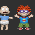 1.png Tommy Pickles and Chuckie Finster from rugrats