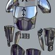 fullarmor1.jpg Full Beskar armor from The Mandalorian UPDATED 3D print model