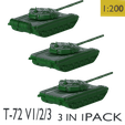 T-72B.png T-72 TANKS (3 IN 1) RUSSIAN VERSION