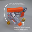 SHELLS.png Functional Pepperbox 4-barrel Derringer Cap Gun Toy