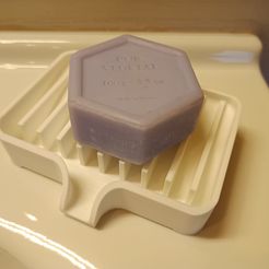 Compressed_IMG_20230918_192300_741.jpg Free OBJ file Aesthetic soap-dish | bathroom・Template to download and 3D print