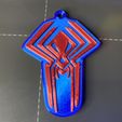 IMG_1784.jpg Spider-Man 2099 Coaster and Keychain