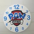 qomm8gpo.jpg Paw Patrol Clock,Paw Patrol Kids Room Clock,Paw Patrol Clock,Paw Patrol Clock,Paw Patrol Clock WALL CLOCK PAW PATROL
