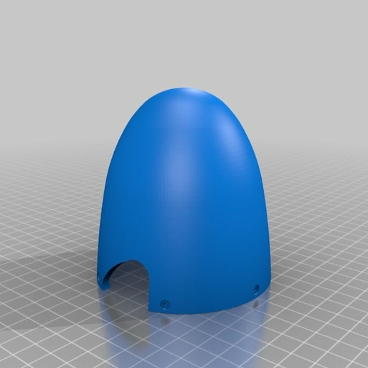 FW-190 D9 spinner - 3D model önizlemesi