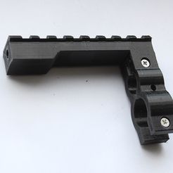 STL file AIRSOFT L7 GPMG Sight mount・3D print model to download・Cults