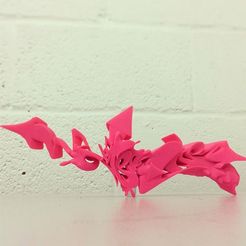 pink.jpg Archivo 3D SORN, 3D PRINTED GRAFFITI・Plan para descargar y imprimir en 3D