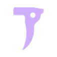 Trigger Bottom .stl Crossbow Handheld Simple 4mm Rubber