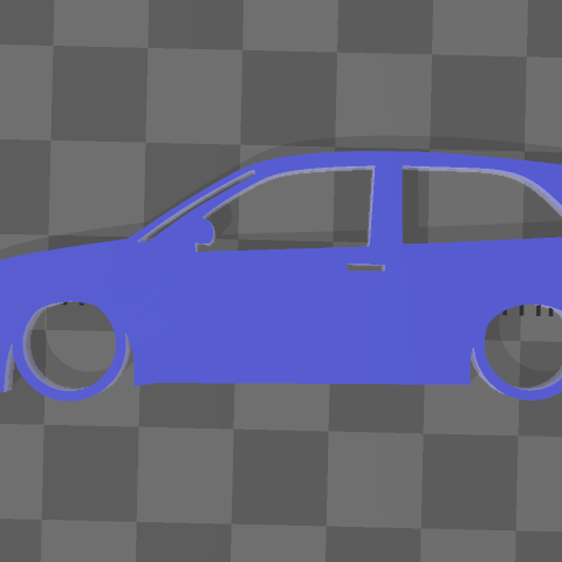 Key ring Seat Ibiza 6K 3D model