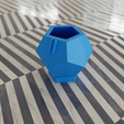 dodec mold closed2.png Dodecahedron Concrete Planter Mold (Három Farkas)