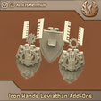 ey ene leery len Iron Hands Leviathan Dreadnought Legion Add-Ons