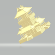 3.png Chinese ancient architecture element universe material 3D print model