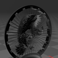 Screenshot_6.png Eagle Desktop Sculpture - Suspended 3D - Thread Art