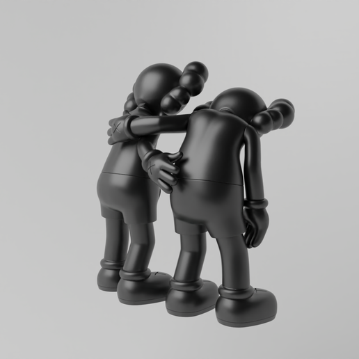 ゲームキャラクター KAWS : ALONG THE WAY LIMITED EDITION 🎨 Kaws Along The Way・ STL File for ・Cults