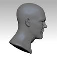 NO3.jpg Norman Reedus HEAD SCULPTURE 3D PRINT MODEL