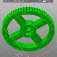 wheel2.png Bed Leveling Wheel, minute marks