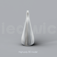 D_3_Renders_00.png Niedwica Vase D_3 | 3D printing vase | 3D model | STL files | Home decor | 3D vases | Modern vases | Floor vase | 3D printing | vase mode | STL
