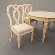 20230721_135929.jpg Dining Table And Chairs - Miniature Furniture 1/12 Scale