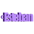 esteban.stl PACK OF NAME KEY RINGS (100 NAMES) VOLUME 2