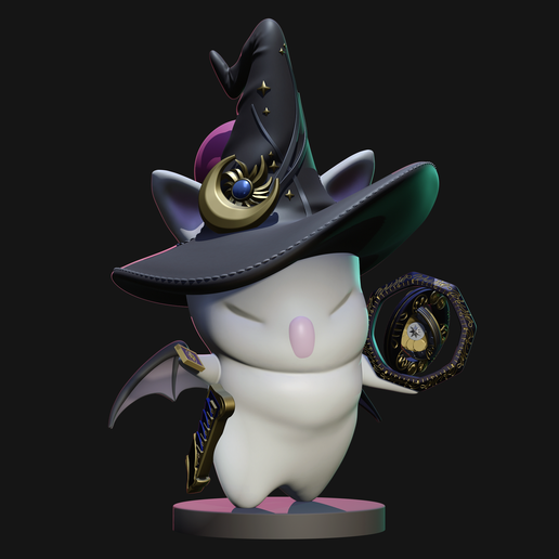 🐱 Moogle Astrologian Final Fantasy XIV・ STL File for 3D printing