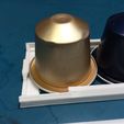 Foto_17.12.13_11_14_34_display_large.jpg STL-Datei Nespresso capsule wall holder light kostenlos・3D-druckbare Vorlage zum herunterladen
