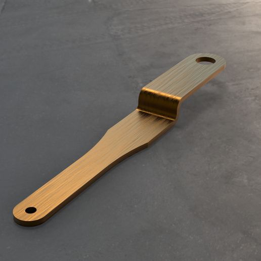 5.1  Arbeitskolbenschwingenarm (5.1 Working piston swing arm) 3D model