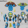 Space-Wolf-7.png McFarlane Custom 8.5in Space Wolf and Rune Guard