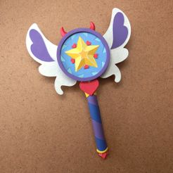 Untitled-1.jpg STL file Star vs the Forces of Evil Season 3 Magic Wand・3D printing design to download, GeekOn