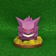 Gengar Low-poly Pokemon