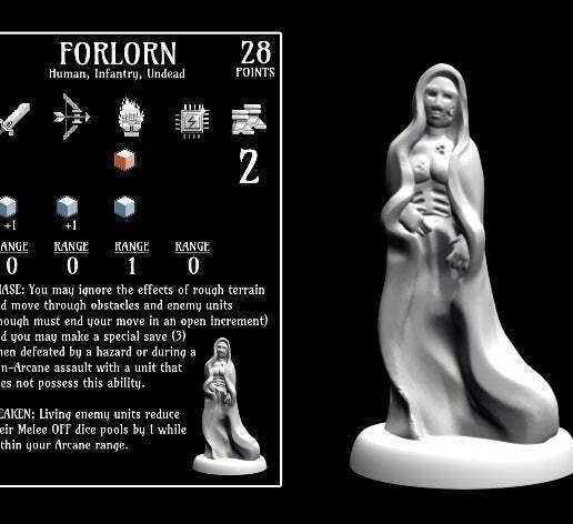 Forlorn (18mm scale) - 3D model önizlemesi