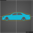 toyota-chaser-6th-gen-x100-1996-2001s.png Toyota Chaser 6th gen X100 1996-2001 key silhouette