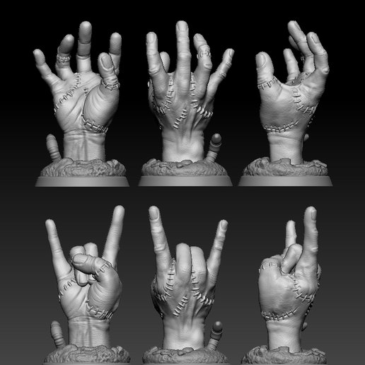 🆒 The Thing - Controller Holder, Rock'n Roll and Wall Hanger・ STL File ...
