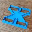 Varsity-X.jpg Archivo STL Cortador de galletas con la letra X estilo universitario・Objeto para impresora 3D para descargar