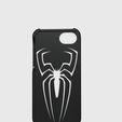 spiphone.png Iphone 5 cover spider man
