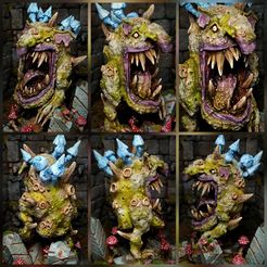 InCollage_20221227_211837169.jpg 3D file Colossal Truig, troll mixed with squigg・3D printer model to download