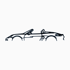 Porsche-981-Boxster.png Fichier STL Porsche 981 Boxster・Modèle imprimable en 3D à télécharger