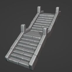 escalera-1.jpg STL-Datei Treppe herunterladen • Vorlage für den 3D-Druck, blendermaquina
