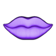 Lips.obj Figurine Lips 3D print model