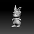 bun2.jpg Bunny 3d model for 3d print
