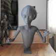 DSCN0912.jpg Grey Alien Wall Bust
