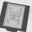 Schmetterling-Slicer.png 大自然的细节 - 3 件套 3D 浮雕：锹形甲虫、蝴蝶和蜜蜂