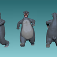2.png baloo y Bagheera y mowgli del libro de la selva y cuentospin