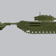 FullAssembly2.png A22F, Churchill Crocodile with trailer (UK, WW2 + KOREAN War)
