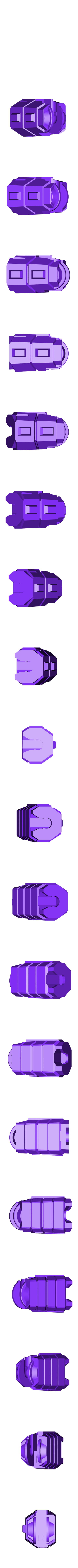 6_Rightleg2_Thight1.stl パワーレンジャー サンダー・メガゾード