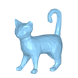 model-2.png Brass abyssinian cat low poly