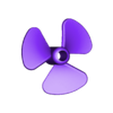 Propeller30_3B_28S.stl DIY ship propeller